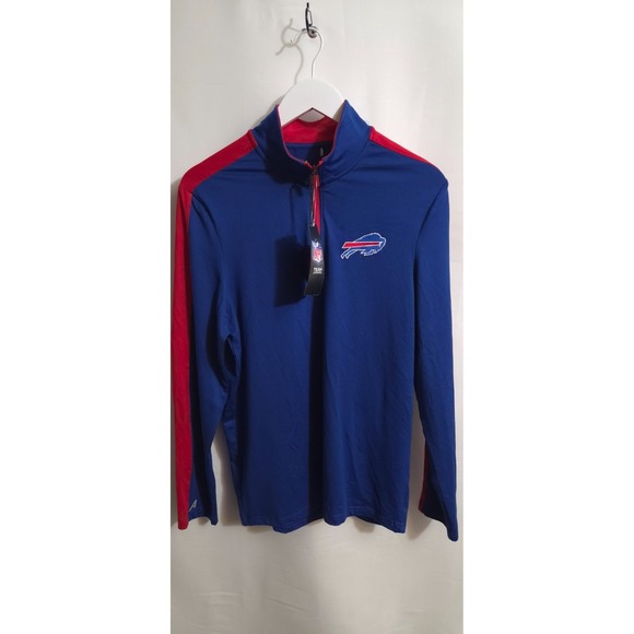 Antigua Other - NFL Buffalo Bills Antigua Quarter-Zip‎ Pullover Top, Mens Small, NWT